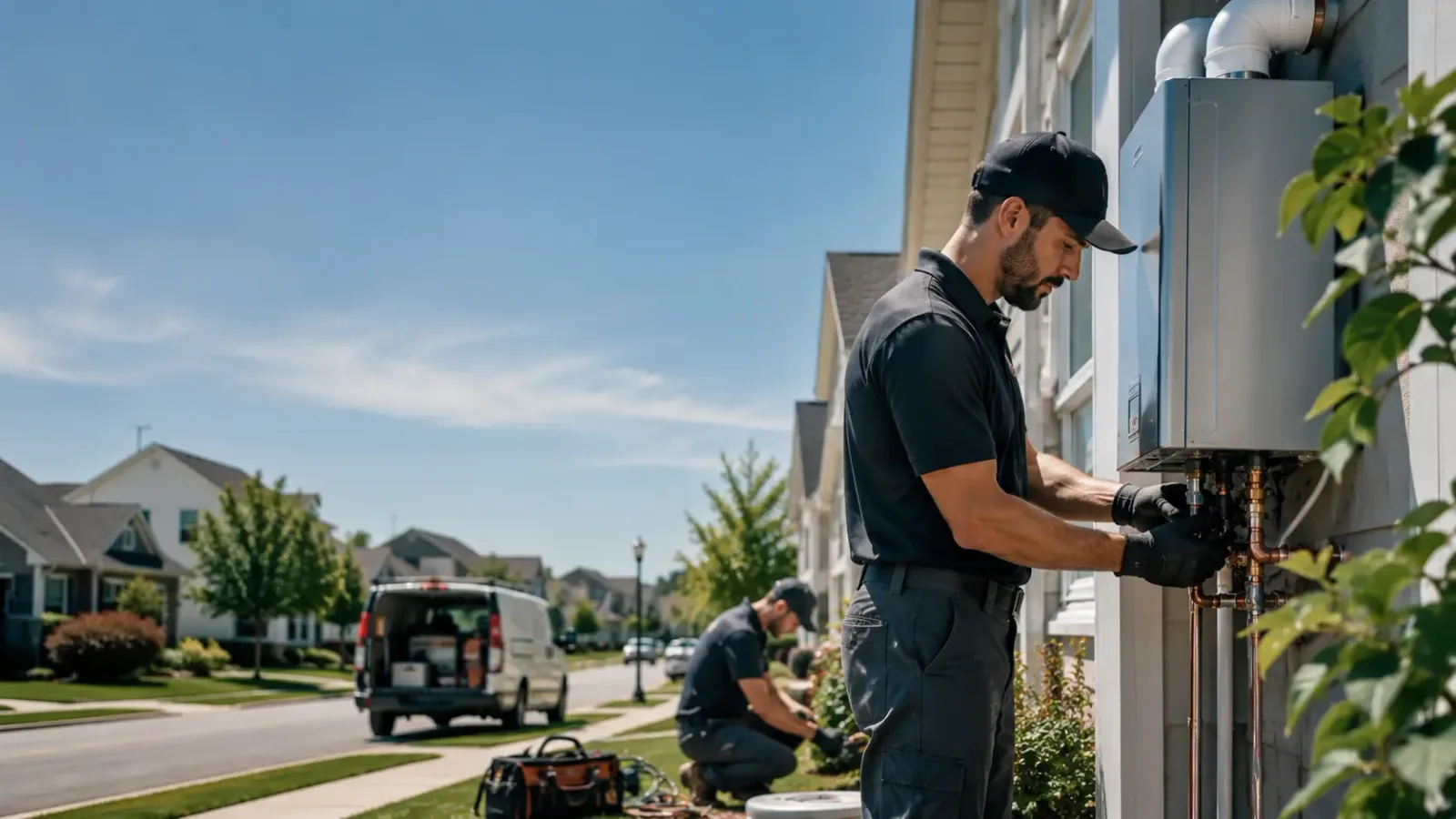 Tankless Water Heater Installation in Sharon, MA